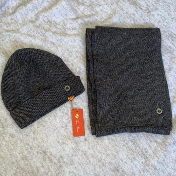 Loro Piana Scarf and Beanie Set - Picture 2 of 7